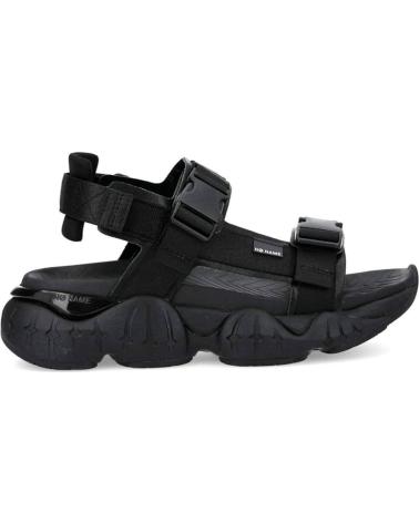 Sandales-de-sport-pour-femmes-NO-NAME---KRAZEE-SANDALE-WOMAN-NAPPA-NYLON-STR-BLACK