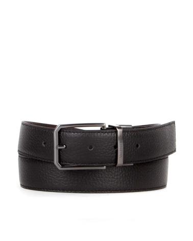 CINTURA REVERSIBILE VALENTINO BAGS NERO MORO E NERO DA UOMO NEGRO
