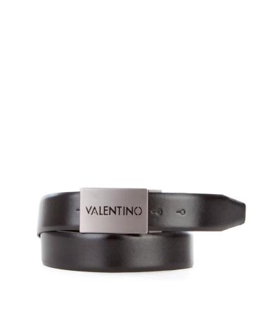 CINTURA VALENTINO 'BAGS' VCP7P301 NERA CON FIBBIA LOGO NEGRO