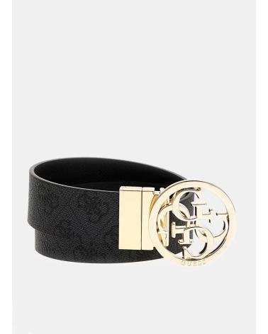 CINTO REVERSÍVEL GUESS ORLINA ADJ PANT BELT PRETO NEGRO