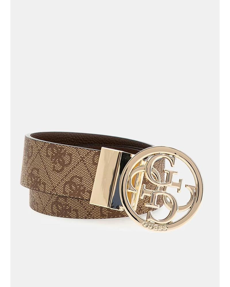 CINTO REVERSÍVEL GUESS ORLINA ADJ PANT BELT TAUPE TAUPE