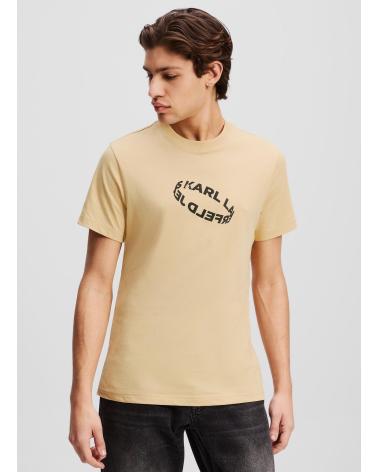 Home-KARL-LAGERFELD-KLJ-SLIM-RING-TEE-CAMEL