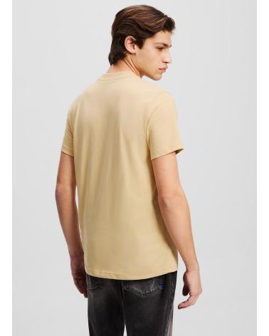 Home-KARL-LAGERFELD-KLJ-SLIM-RING-TEE-CAMEL