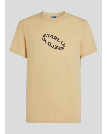 Home-KARL-LAGERFELD-KLJ-SLIM-RING-TEE-CAMEL