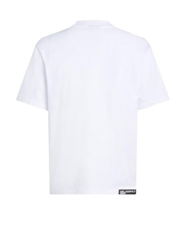 KARL LAGERFELD KLJ REG K LOGO TEE BLANCO