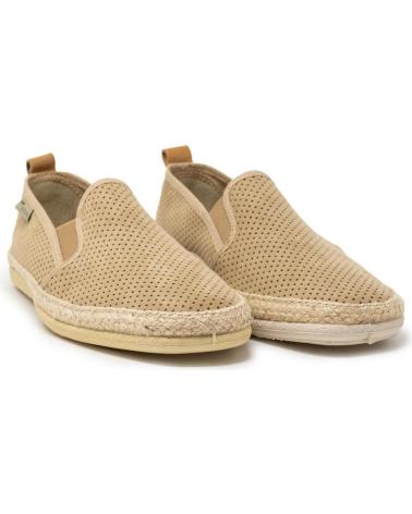 ROAL COPETE SUEDE PICADA BEIG