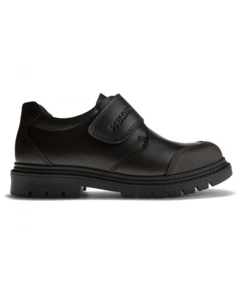 PABLOSKY BLUCHER COLEGIAL VELCRO MARRON