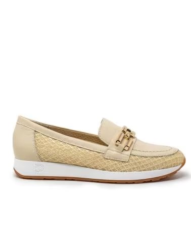 Mocasines de Mujer PITILLOS 5673 CREMA