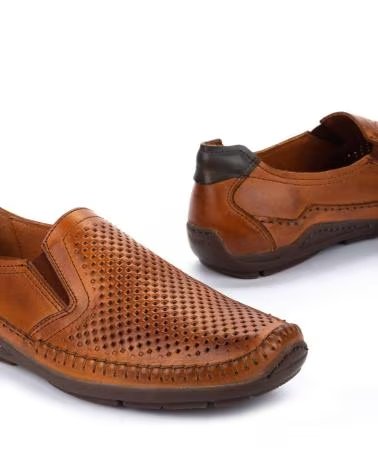 MOCASSINS PIKOLINOS AZORES 06H-3126 COULEUR BRANDY