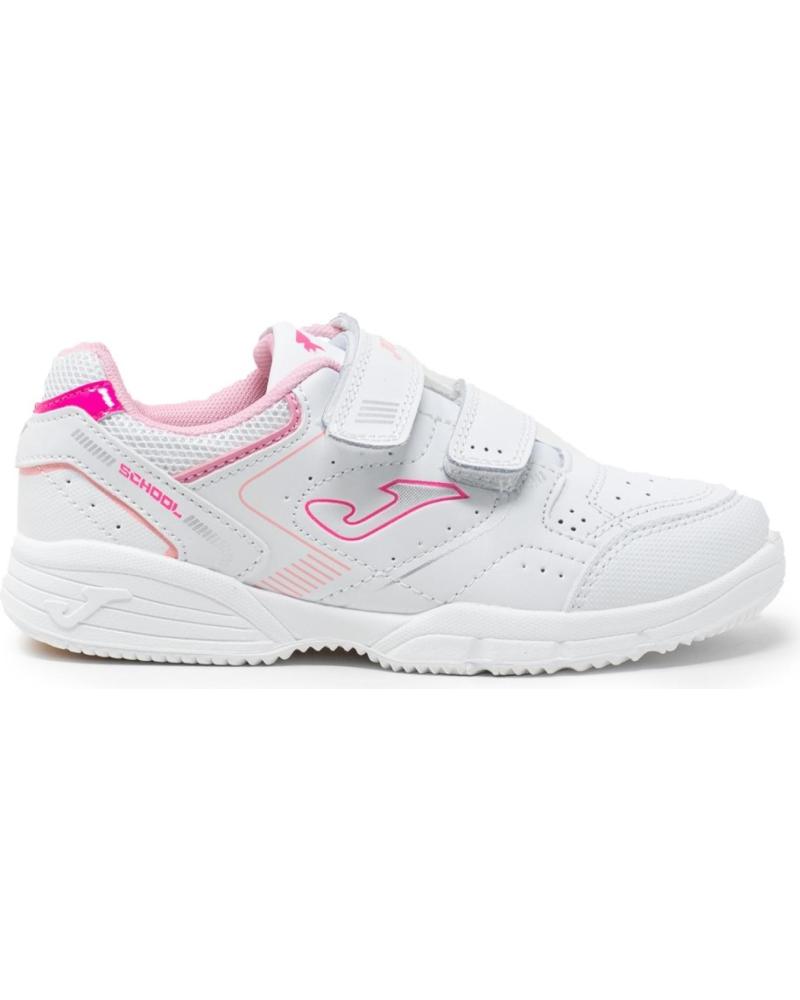 Sportschuhe für Mädchen JOMA ZAPATILLA SPORT SCHOOL JR 2410 WSCHOW2410V BLANCO BLANCO