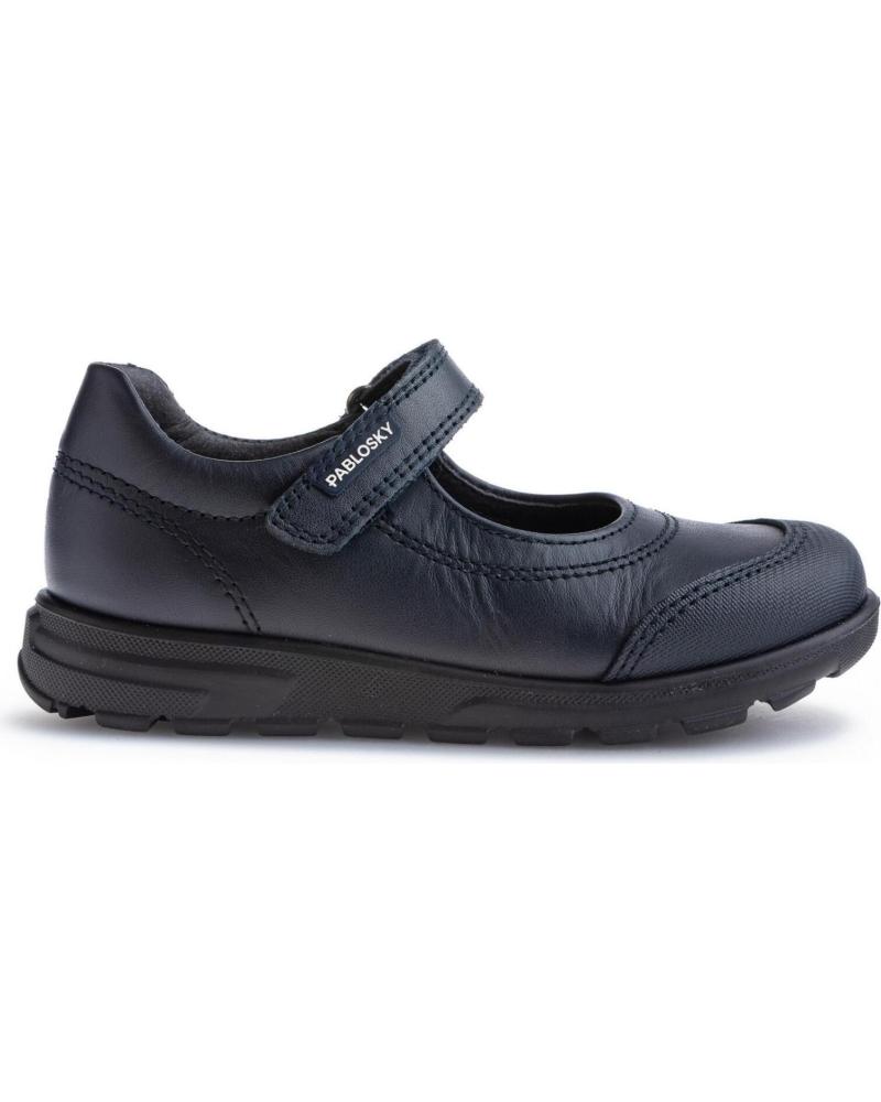 PABLOSKY MERCEDES COLEGIAL VELCRO MARINO AZUL MARINO