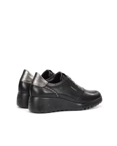 FLUCHOS Zapatos F2096 en negro para hombre NEGRO