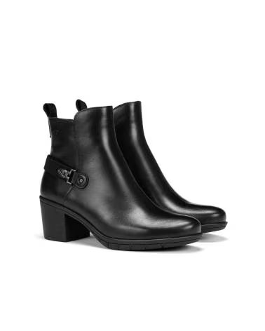 FLUCHOS Botines F1798 en marron para mujer NEGRO