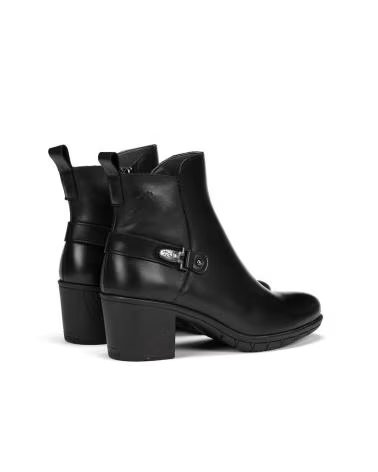 FLUCHOS Botines F1798 en marron para mujer NEGRO