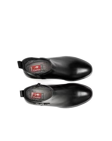FLUCHOS Botines F1798 en marron para mujer NEGRO