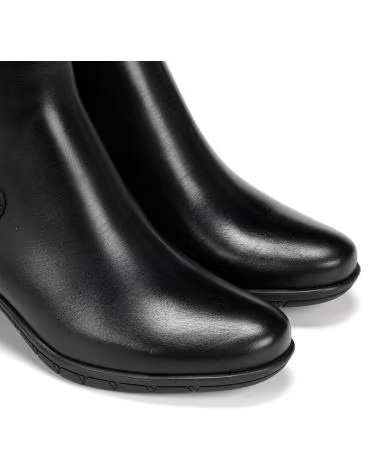 FLUCHOS Botines F1798 en marron para mujer NEGRO