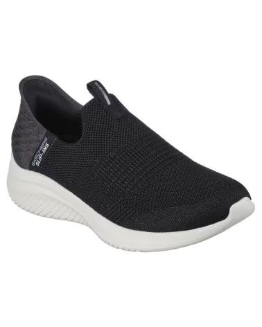 SKECHERS ULTRA FLEX 30 SMOOTH STEP DAMEN SCHWARZ NEGRO