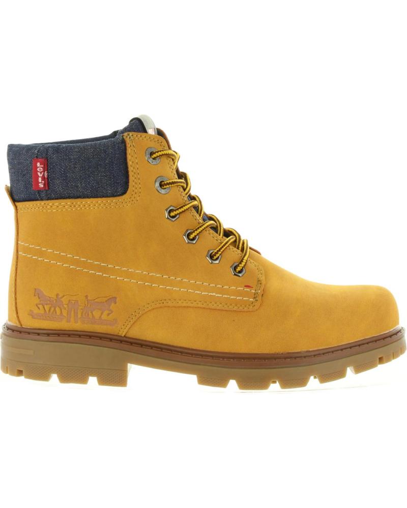 Botines de Mujer y Niña y Niño LEVIS VFOR0001S FORREST 1506 CAMEL NAVY