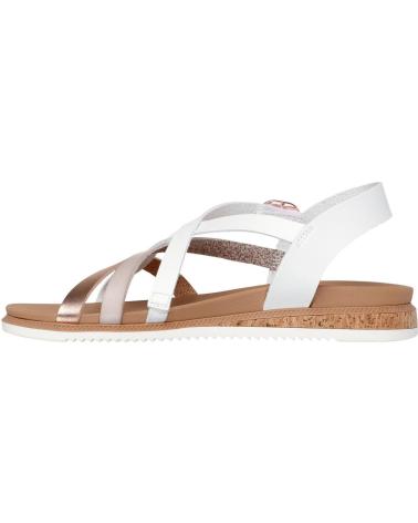 SKECHERS SANDALIA TIRAS WHITE BLANCO