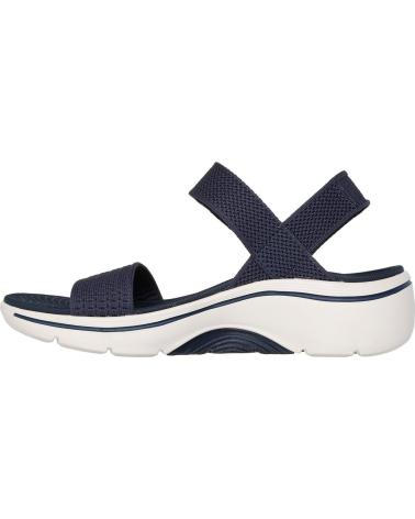 SKECHERS SANDALIA CORREA TOBILLO VELCRO NAVY AZUL MARINO