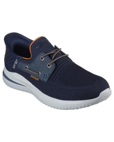 SKECHERS DEPORTIVO CORDON NAVY AZUL MARINO