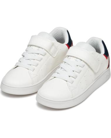 GEOX DEPORTIVO WHITE-BLUE BLANCO