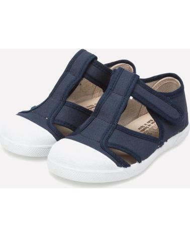 BATILAS SANDALIA CERADA LONA NAVY AZUL MARINO