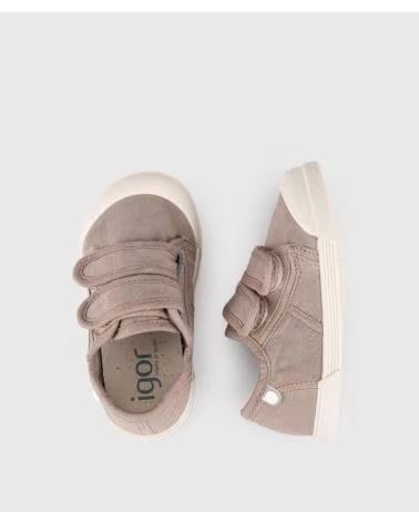 Deportivas de Niño IGOR BAMBAS Y LONAS CACAO