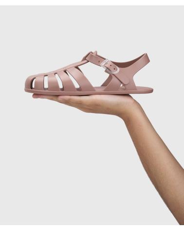 Women's-flip-flops-and-pool-sandals-IGOR-CANGREJERA-BAREFOOT-ROSA