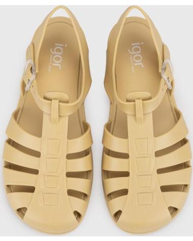 Flip-flops-und-pool-sandalen-für-damen-IGOR-CANGREJERA-BAREFOOT-DIJON-MOSTAZA