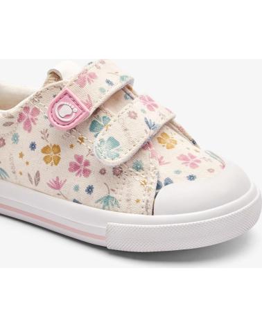 CONGUITOS SNEAKERS VELCROS FLORES MULTICOLOR