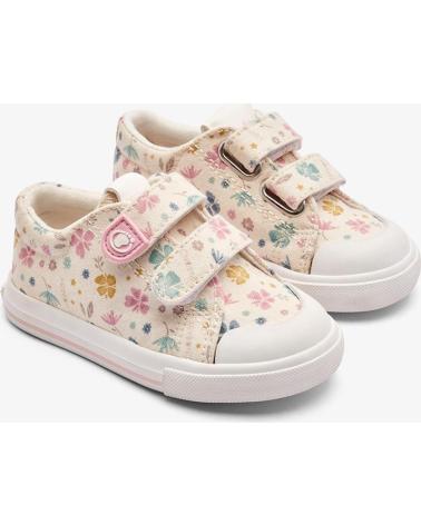 CONGUITOS SNEAKERS VELCROS FLORES MULTICOLOR