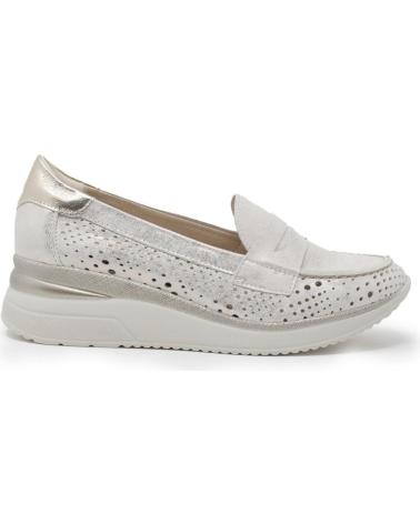 PITILLOS MOCASIN CON PICADO ORO ORO-PLATINO
