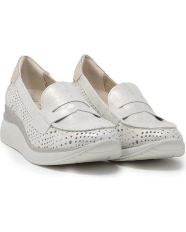 PITILLOS MOCASIN CON PICADO ORO ORO-PLATINO
