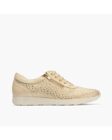 Lässige-sneaker-für-damen-PITILLOS-DEPORTIVO-FANTASIA-CON-CREMALLERA-ORO-ORO-PLATINO