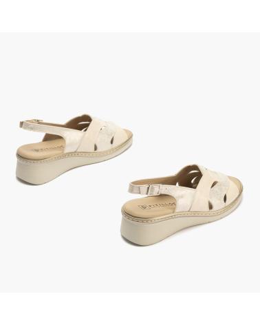 PITILLOS SANDALIA PIEZAS CREMA BEIG