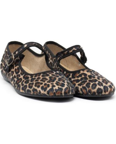 BATILAS MERCEDITA HEBILLA LEOPARDO CAMEL
