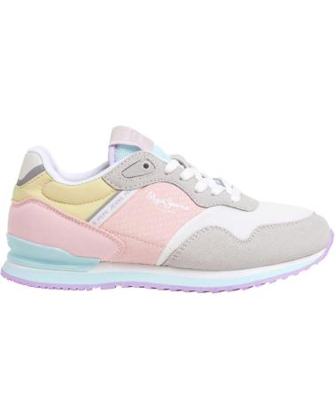 Sneaker für Damen PEPE JEANS DEPORTIVA DE MODA PARA MUJER PGS40017 COLOR GRIS