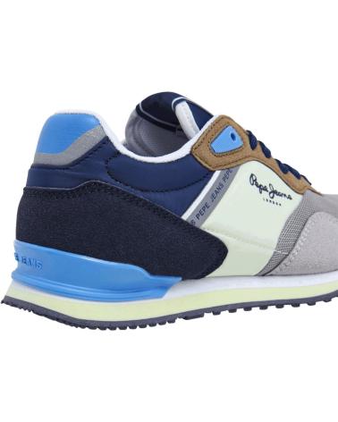 PEPE JEANS DEPORTIVO LONDON LIFE GREY-BLUE GRIS