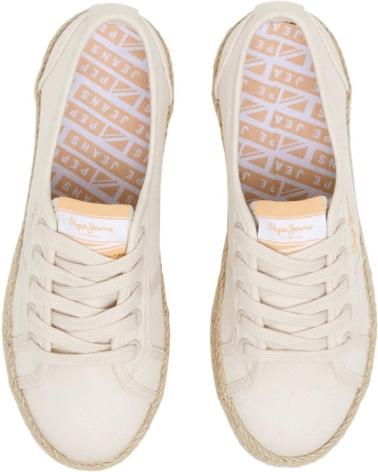 PEPE JEANS SNEAKERS PISO YUTE LIME WAS BEIG