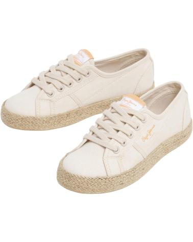 PEPE JEANS SNEAKERS PISO YUTE LIME WAS BEIG