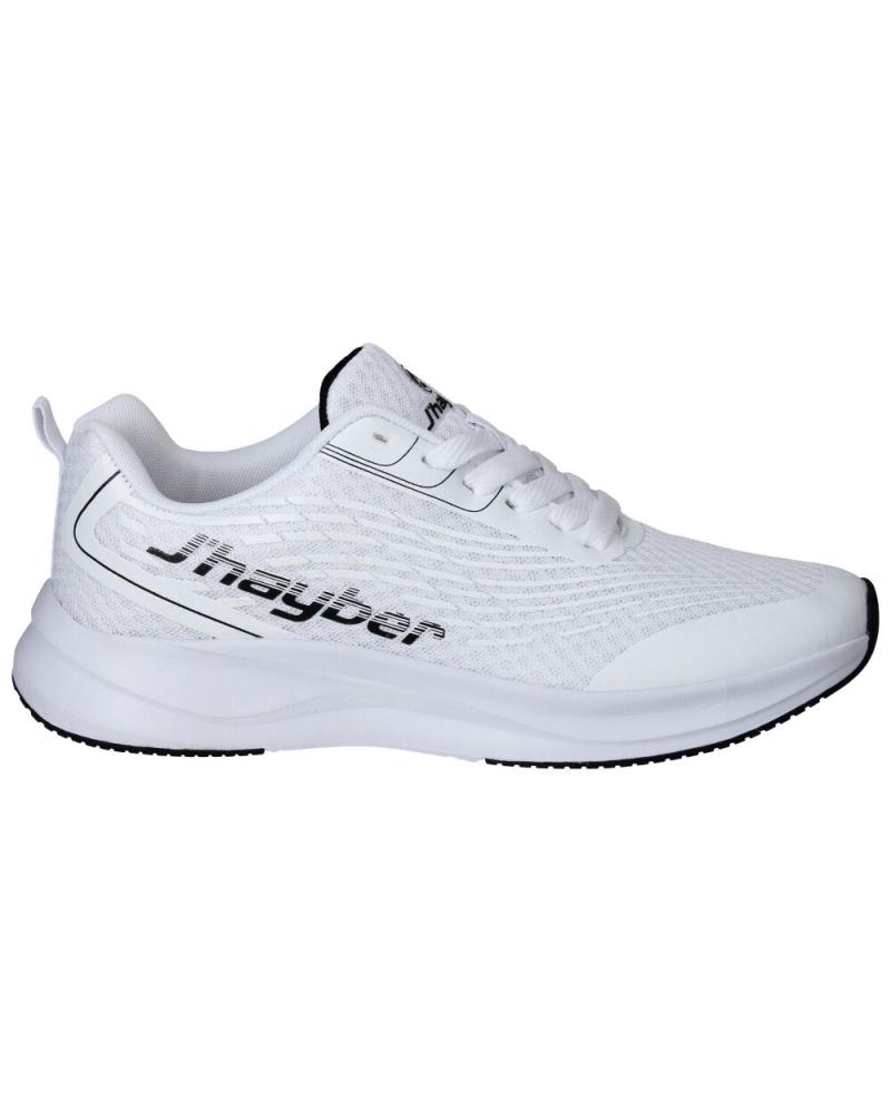 JHAYBER DEPORTIVO LOGO WHITE BLANCO