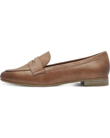 MARCO TOZZI MOCASIN ANTIFAZ CONAC ALTURA TACON 20MM CUERO