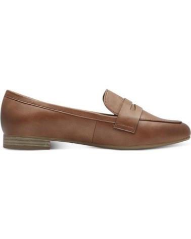MARCO TOZZI MOCASIN ANTIFAZ CONAC ALTURA TACON 20MM CUERO
