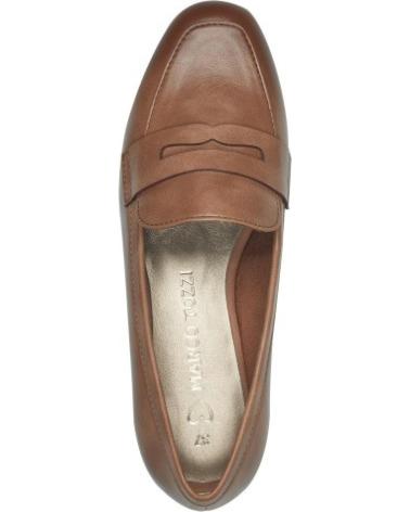 MARCO TOZZI MOCASIN ANTIFAZ CONAC ALTURA TACON 20MM CUERO