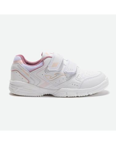Sapatilhas-casuais-para-menina-JOMA-DEPORTIVO-VELCROS-ROSA-BLANCO