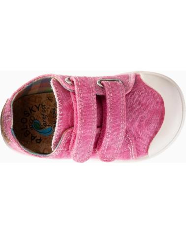 PABLOSKY ZAPATILLAS LONA BA NINA 980170 FUXIA MORADO