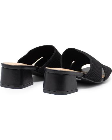 DANGELA PALA HUECOS TEXTIL NEGRO