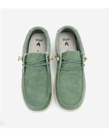 WALK IN PITAS WP150 WALLBY CANVAS VERDE MENTA