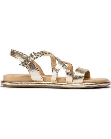 WONDERS SANDALIAS PLANAS IZORA AT-3402 PLATINO